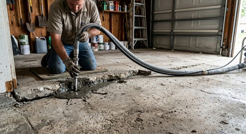 Concrete Leveling in West Des Moines, IA