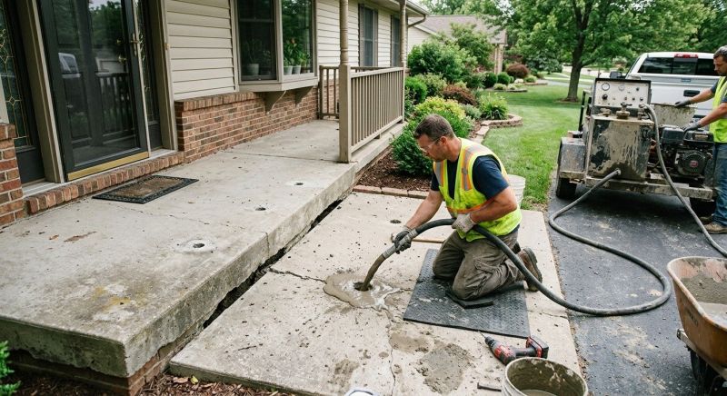 Patio Leveling in San Antonio, TX